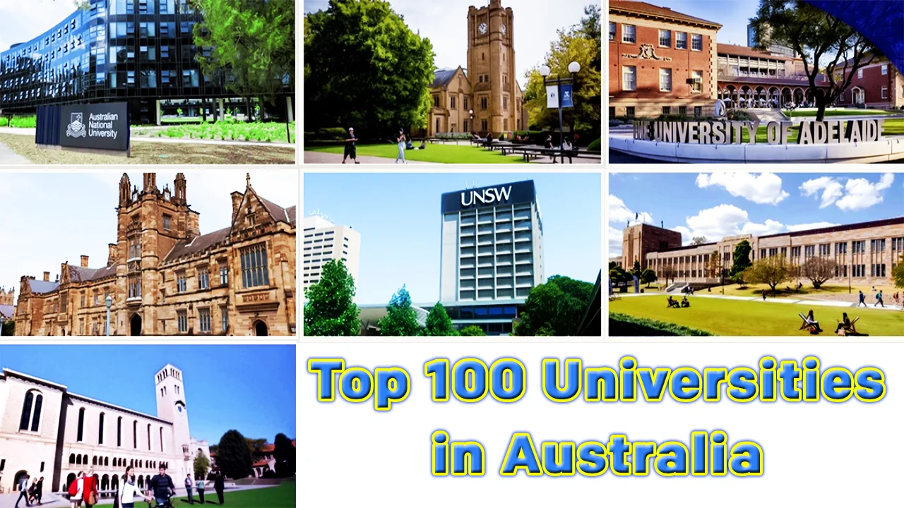 Top 100 Universities in Australia
